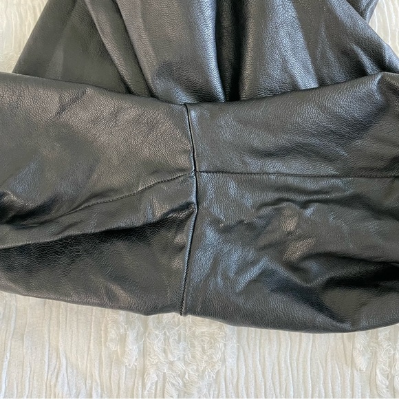 Commando Control Faux Leather High Rise Legging Pants Black Medium Slimming M - Picture 12 of 14